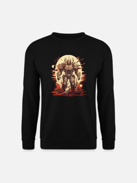 Mecha - Unisex Pullover - Schwarz