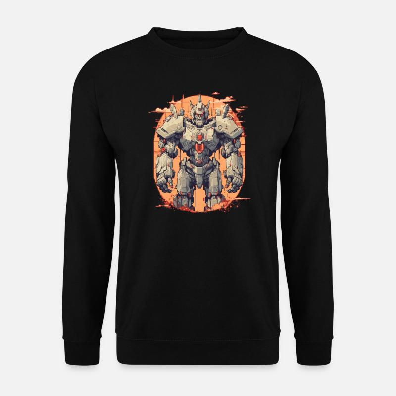 Mecha - Unisex Pullover - Schwarz