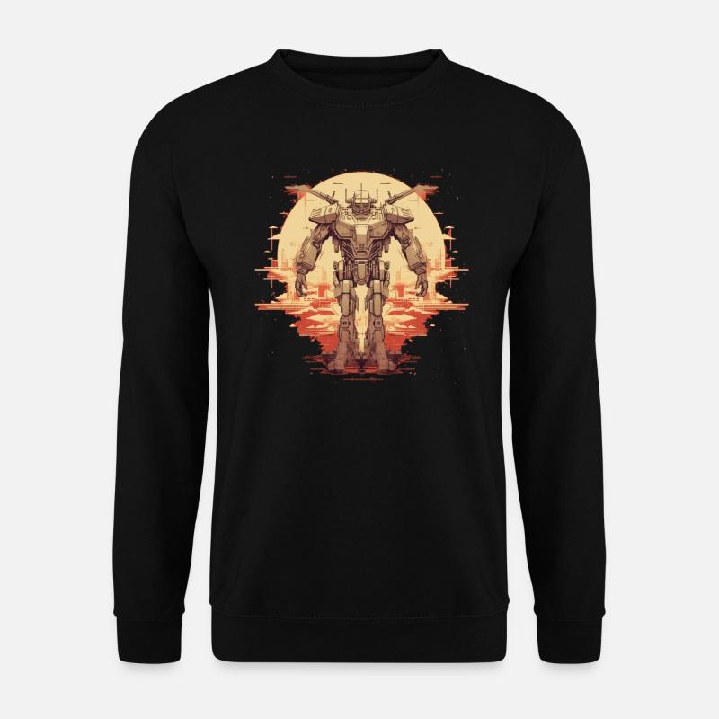 Mecha - Sweat-shirt Unisexe - noir