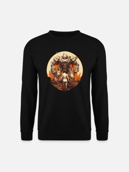 Mecha - Sweat-shirt Unisexe - noir