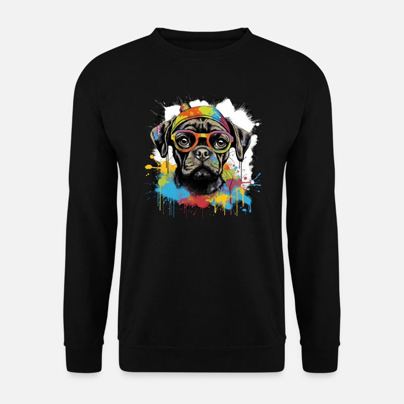 Chien - Sweat-shirt Unisexe - noir