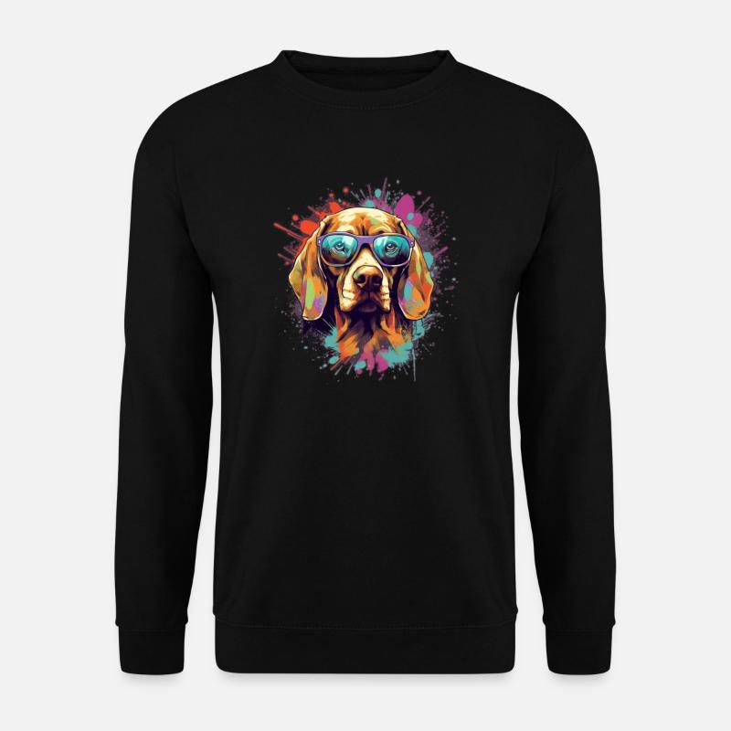Chien - Sweat-shirt Unisexe - noir