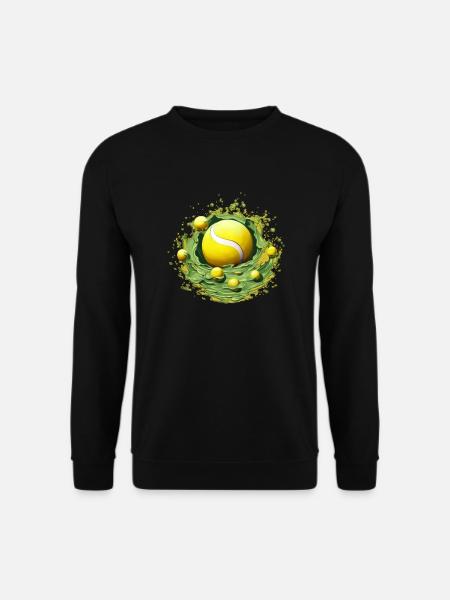 Tennis ball - Unisex Sweatshirt - black