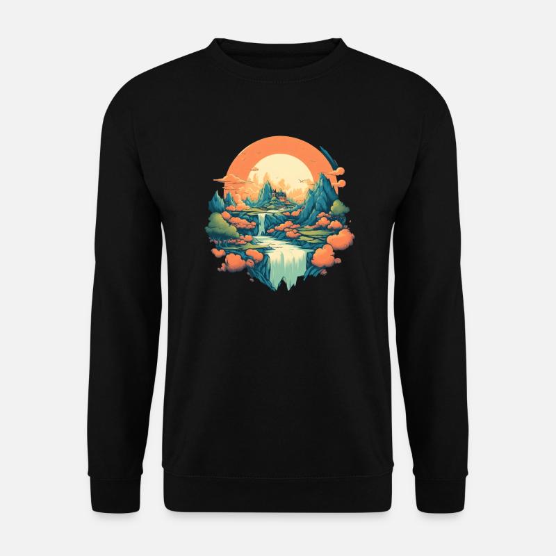 Landscape - Unisex Sweatshirt - black