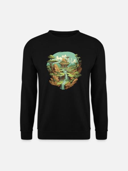 Landscape - Unisex Sweatshirt - black