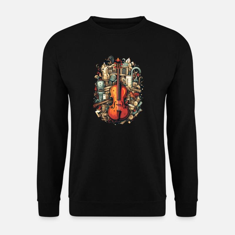 Music Instruments - Unisex Sweatshirt - black