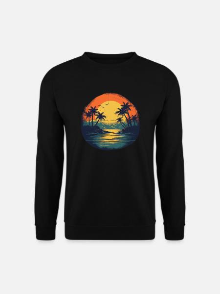 Beach - Unisex Sweatshirt - black