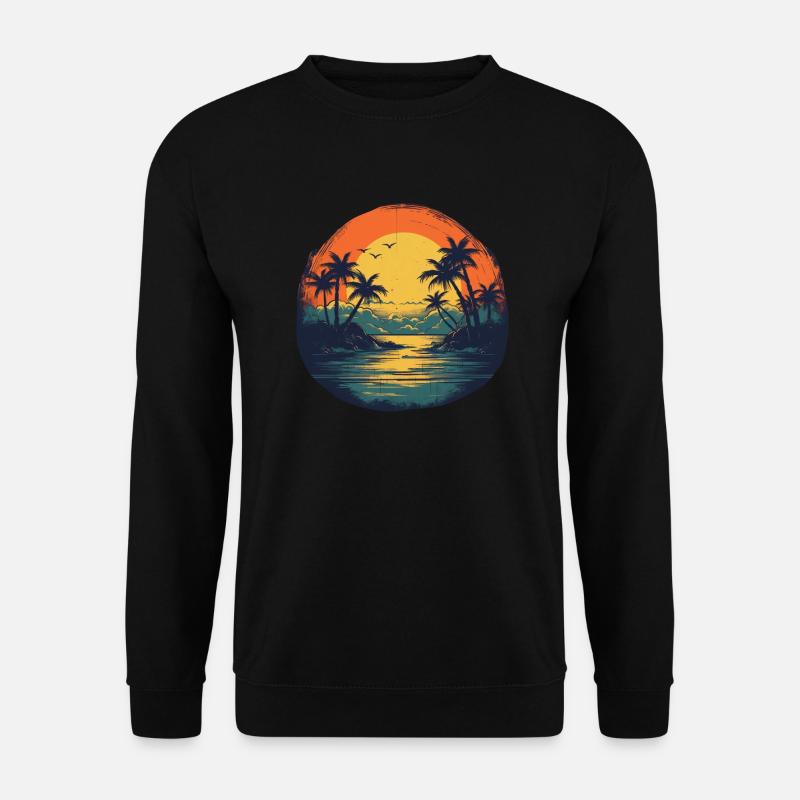Strand - Unisex Pullover - Schwarz