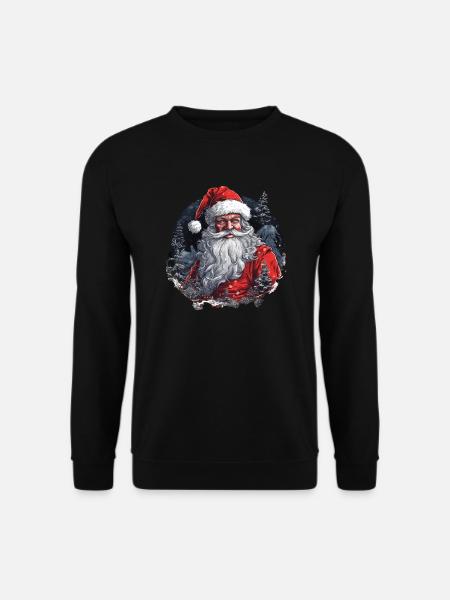 Weihnachtsmann - Unisex Pullover - Schwarz