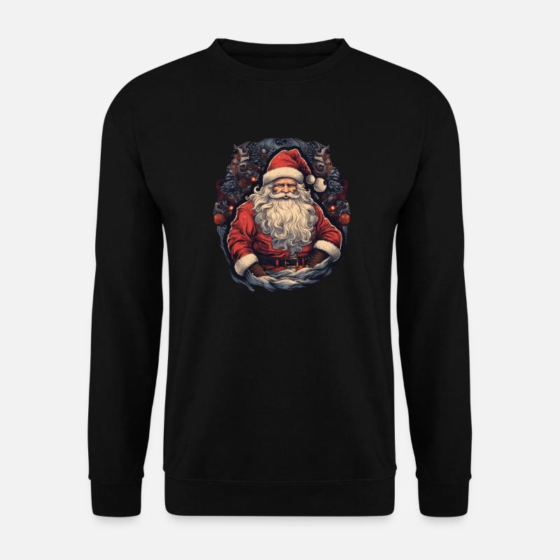 Weihnachtsmann - Unisex Pullover - Schwarz