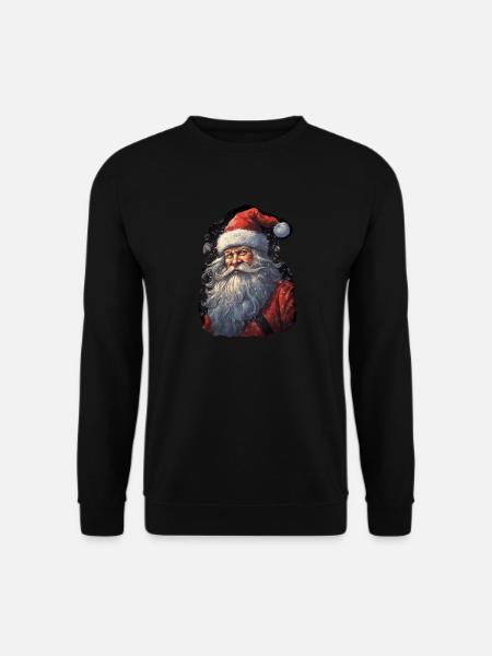 Weihnachtsmann - Unisex Pullover - Schwarz