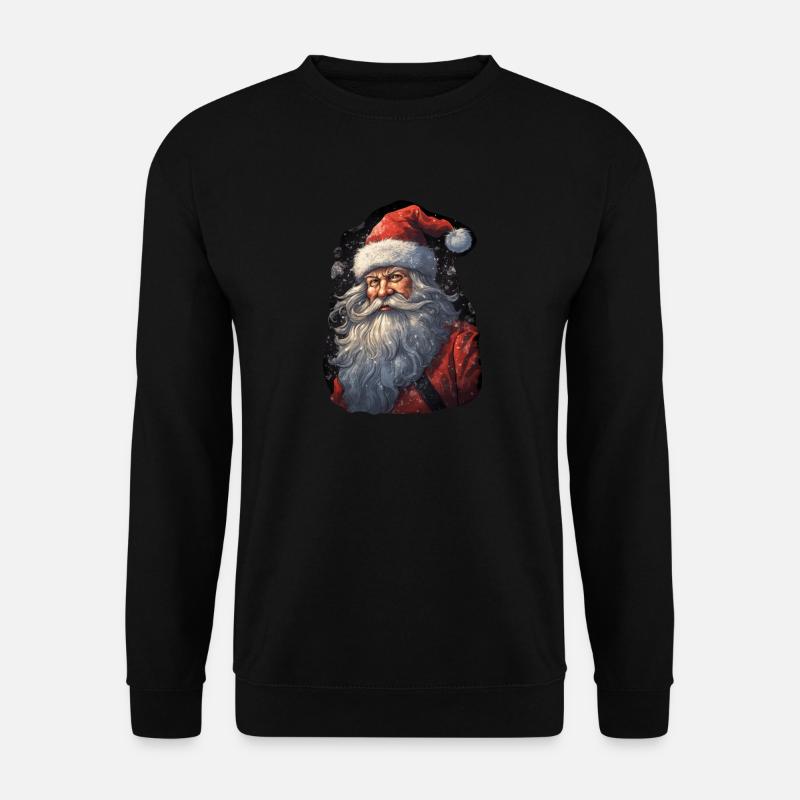 Weihnachtsmann - Unisex Pullover - Schwarz