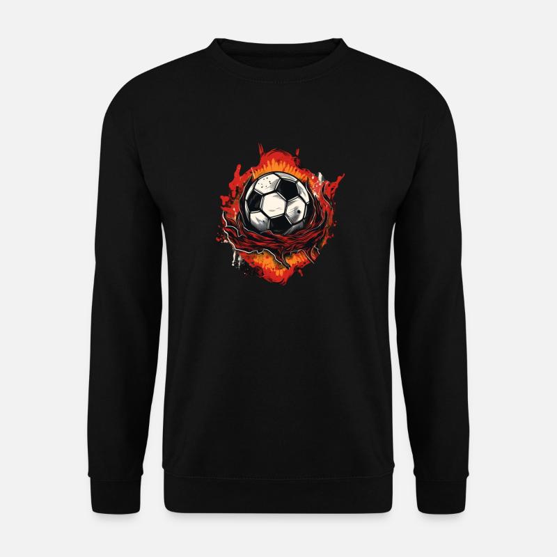 Soccer Ball - Unisex Sweatshirt - black