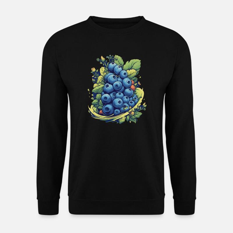 Myrtille - Sweat-shirt Unisexe - noir