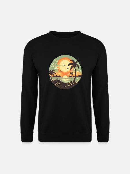 Beach - Unisex Sweatshirt - black