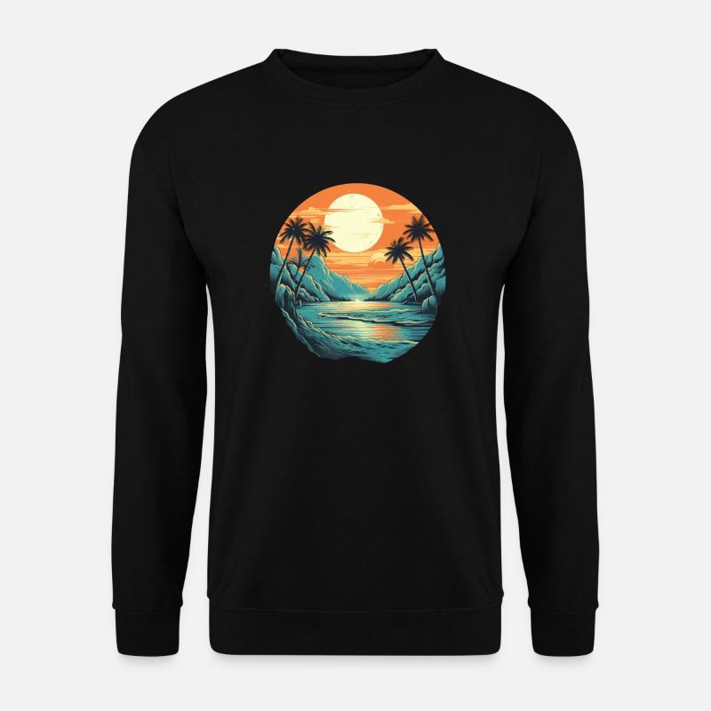 Beach - Unisex Sweatshirt - black