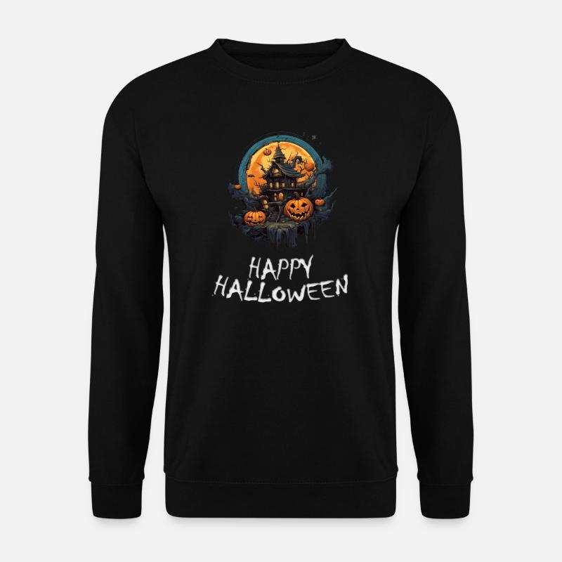 Halloween - Happy Halloween - Unisex Sweatshirt - black