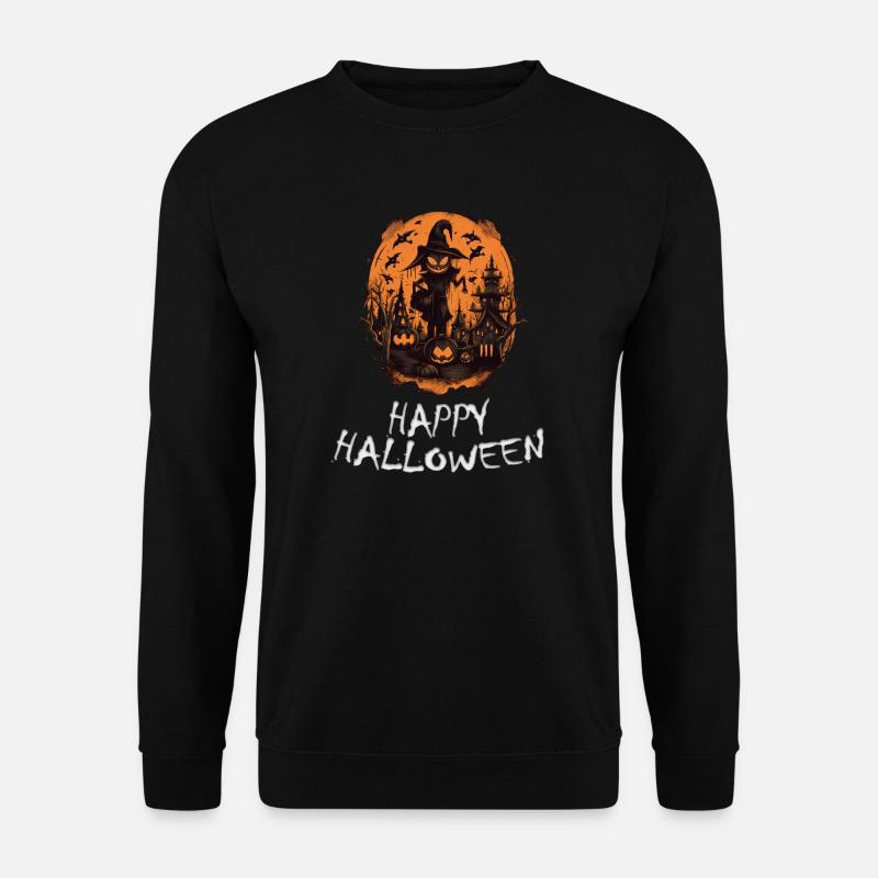 Halloween - Happy Halloween - Unisex Sweatshirt - black