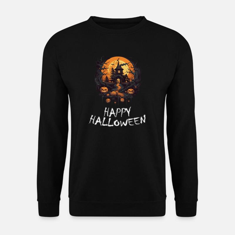 Halloween - Happy Halloween - Unisex Sweatshirt - black
