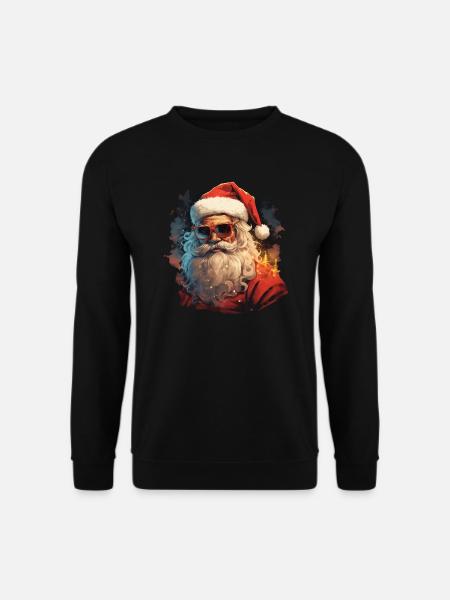 Santa Claus - Unisex Sweatshirt - black