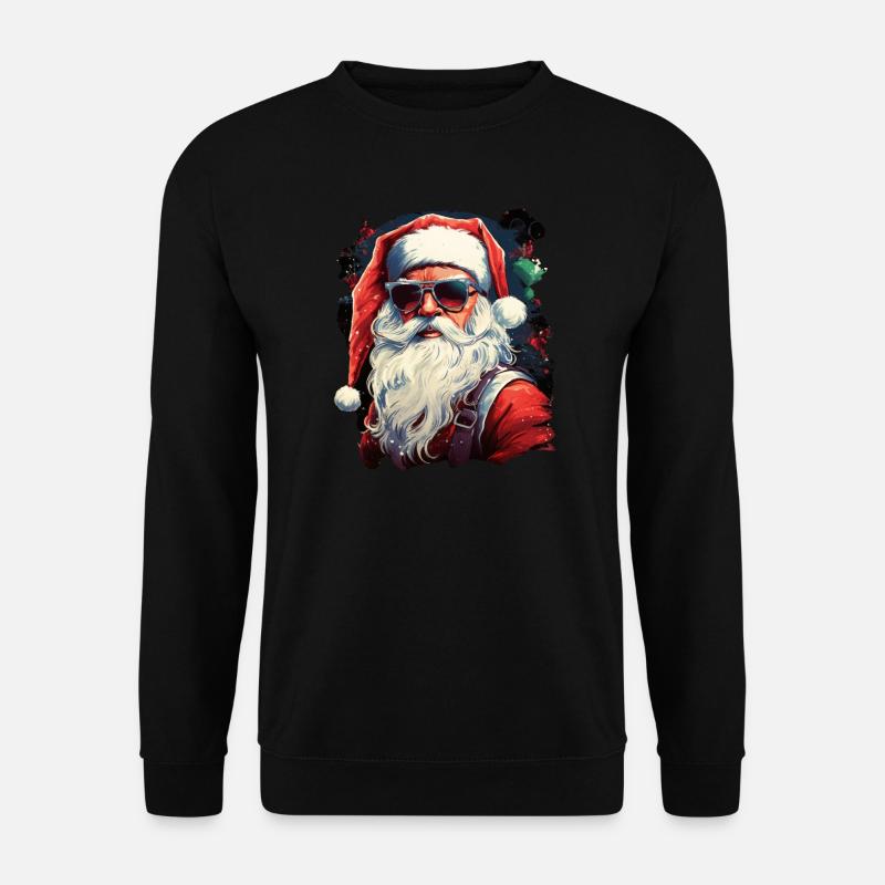 Weihnachtsmann - Unisex Pullover - Schwarz