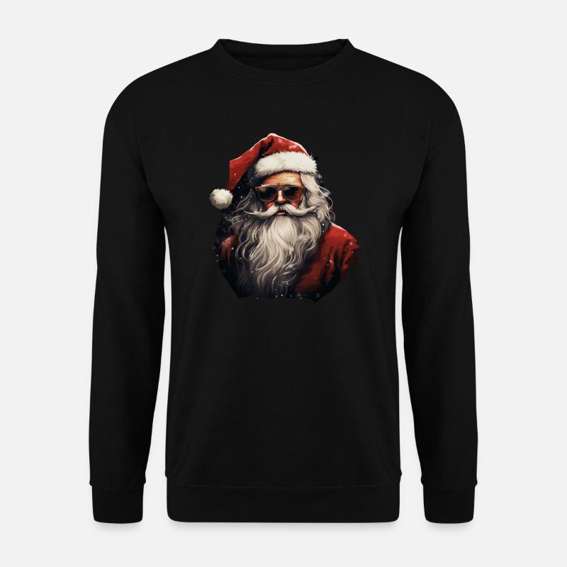 Père Noël - Sweat-shirt Unisexe - noir