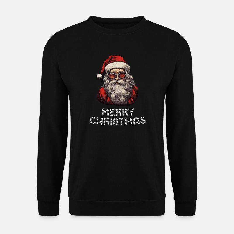 Weihnachtsmann - Marry Christmas - Unisex Pullover - Schwarz