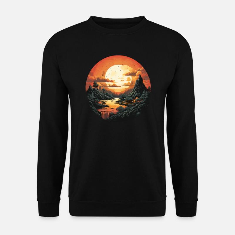 Landscape - Unisex Sweatshirt - black