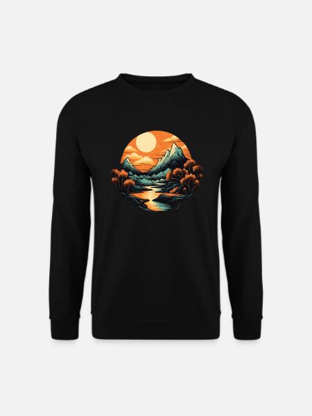 Landscape - Unisex Sweatshirt - black