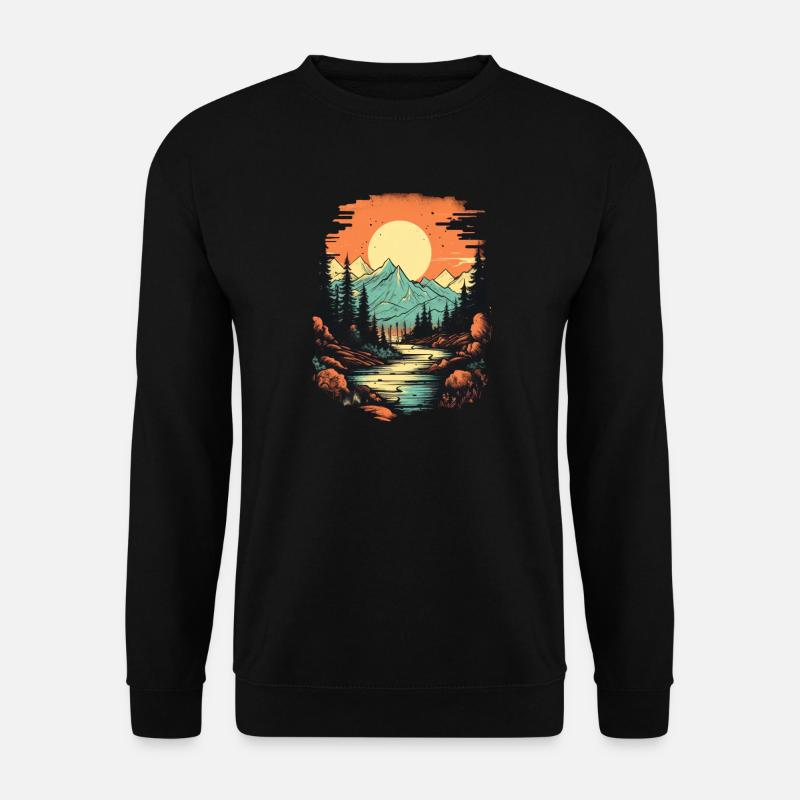 Landscape - Unisex Sweatshirt - black