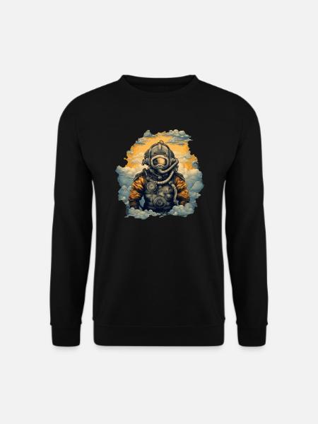 Plongeur - Sweat-shirt Unisexe - noir