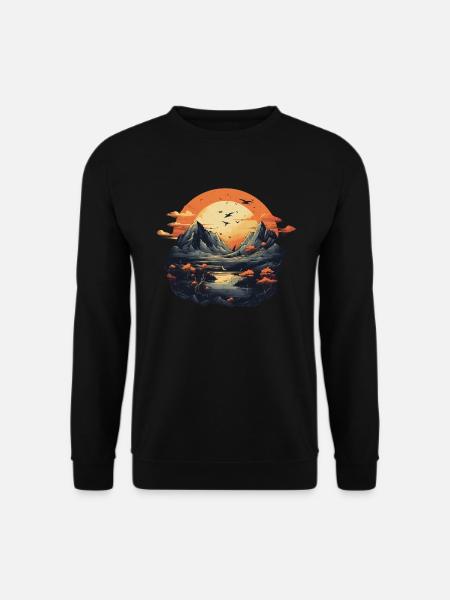 Landscape - Unisex Sweatshirt - black
