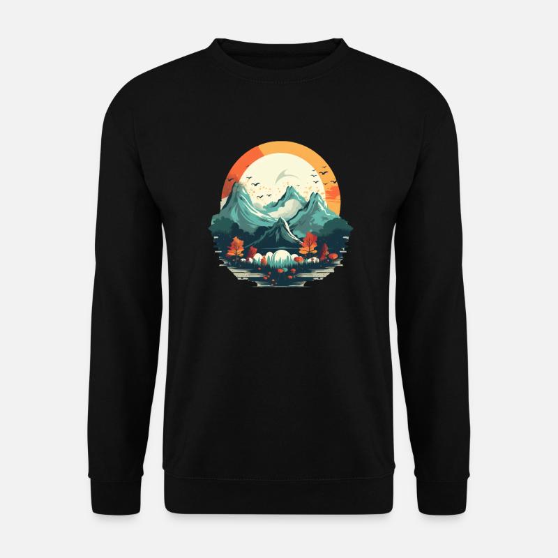 Landscape - Unisex Sweatshirt - black