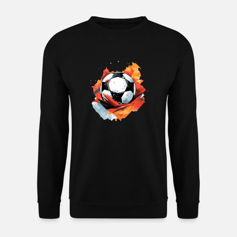 Soccer Ball - Unisex Sweatshirt - black