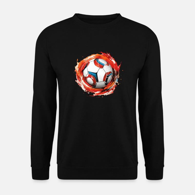 Ballon de football - Sweat-shirt Unisexe - noir