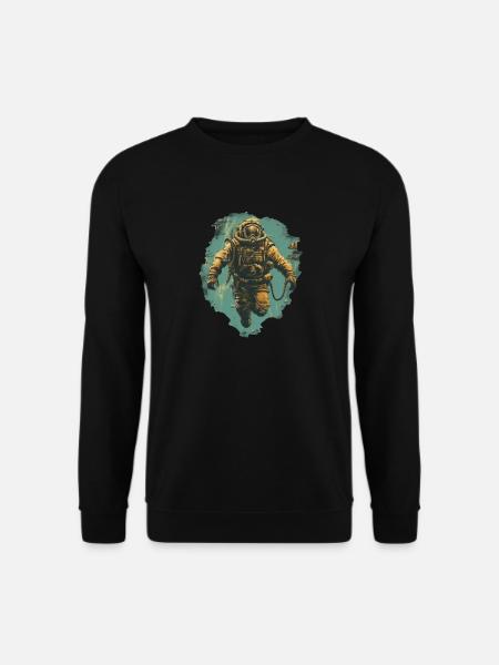Plongeur - Sweat-shirt Unisexe - noir