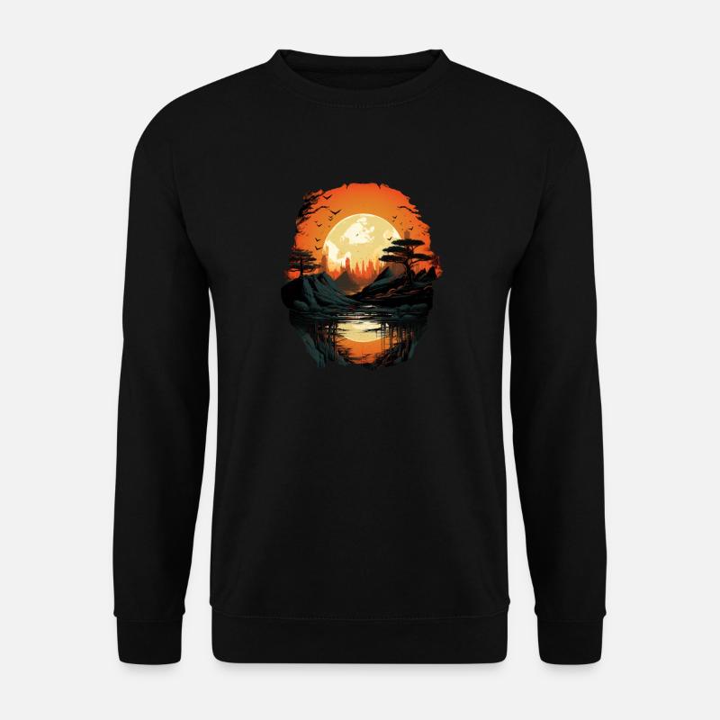 Landscape - Unisex Sweatshirt - black