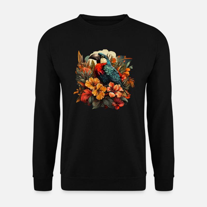 Tropical - Sweat-shirt Unisexe - noir