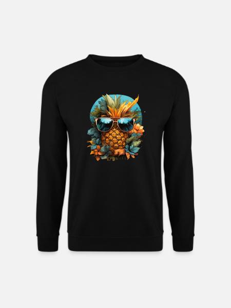 Pineapple - Unisex Sweatshirt - black