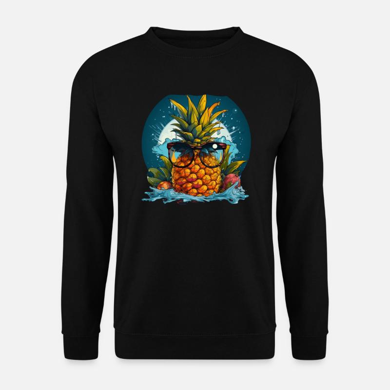 Pineapple - Unisex Sweatshirt - black