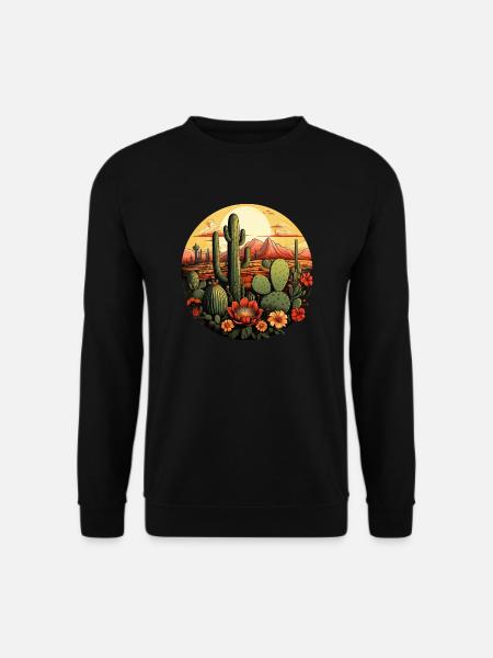 Cactus - Unisex Sweatshirt - black
