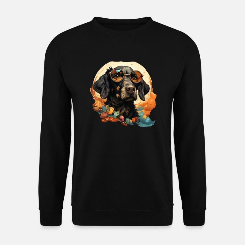Chien - Sweat-shirt Unisexe - noir