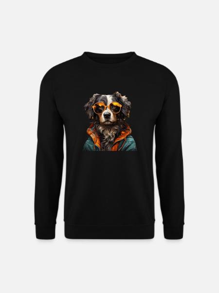 Dog - Unisex Sweatshirt - black