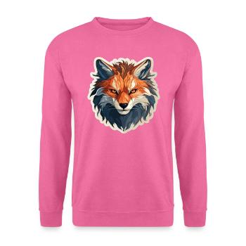 Fuchs - Illustration - Unisex Pullover - Pink - Vorne