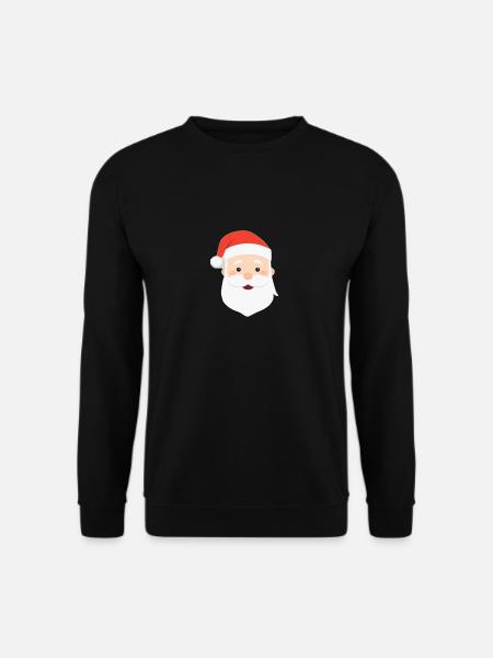 Santa Claus - illustration - Unisex Sweatshirt - black
