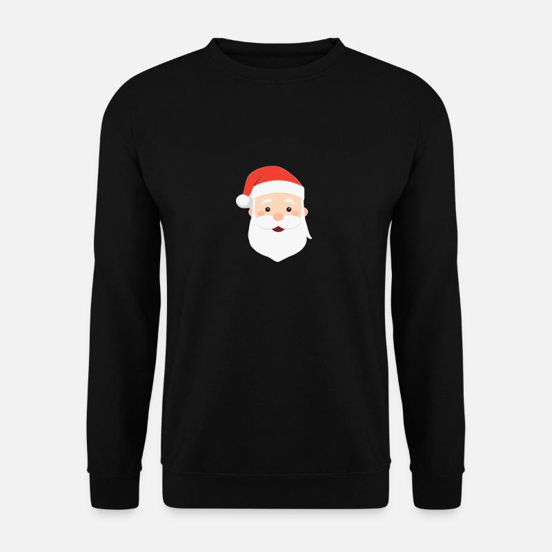 Santa Claus - illustration - Unisex Sweatshirt - black