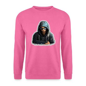 Ethical Hacker - Illustration - Unisex Sweatshirt - pink - Front