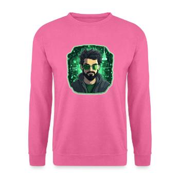Ethical Hacker - Illustration - Unisex Sweatshirt - pink - Front