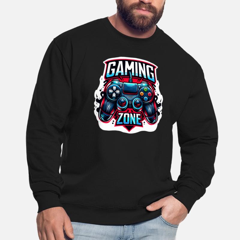 Gaming Zone - Controller Illustration Unisex Pullover