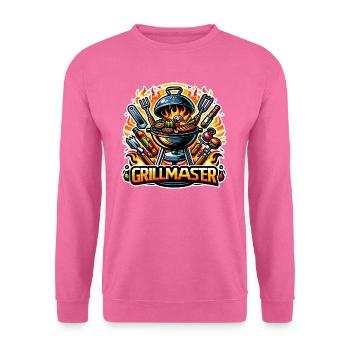 GrillMaster - Grill Illustration - Unisex Pullover - Pink - Vorne
